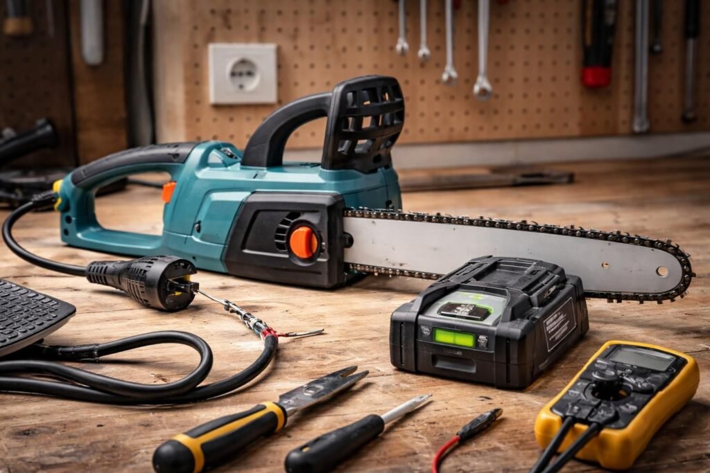 découvrez les principales causes pour lesquelles votre tronçonneuse électrique ne démarre pas et les solutions efficaces pour la réparer rapidement.